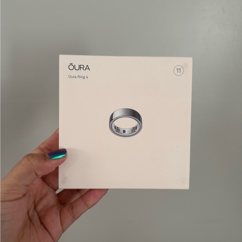 Silver Oura Ring Size 11